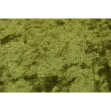 Плюш винтажный тонкий М-4110 арт.КЛ.24202 50х50см, олив. 100% п/э