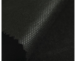 Флизелин Textra арт.6040 W точечный 40гр/м2 шир.90см цв.черный