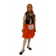 EN.35138 Детский маскарадный костюм д/девочек 'Красная шапочка' (8-10 лет, рост 140 см, ОГ 70см ОТ60
