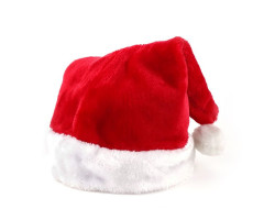 Шапка Деда Мороза, мех искусственный, цвет красный, арт. МО-4921