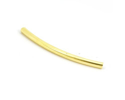 Трубочка для бус арт.TBY-Т-2-30 ( JA-27 ) 2*30мм цв. золото