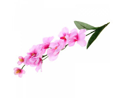 СЛ.701710 Цветы искусственные Орхидея амезиелла цв.сиреневый 65см