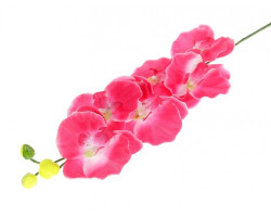 СЛ.183245 Цветы искусственные Орхидея волна цв.малиновый 60см