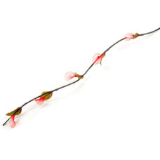 СЛ.140064 Декор тинги цветок яркость волна цв.красный 160 см