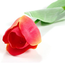 СЛ.140885 Цветы искусственные тюльпан красный 56 см