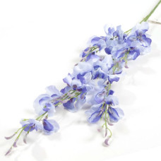 СЛ.141105 Цветы искусственные обриета голубая 95 см