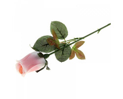 СЛ.292294 Цветы искусственные Роза капля микс 65см d-4см,6см