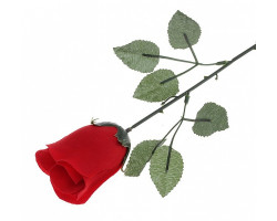 СЛ.428835 Цветы искусственные Роза простая закрытая d-5, 55 см 21671