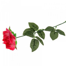 СЛ.482690 Цветы искусственные Роза цв.розовый 56см d-8,5см