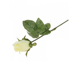 СЛ.649209 Цветы искусственные Роза микс (белая, кремовая) 70 см