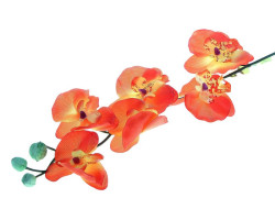 СЛ.680610 Цветы искусственные Орхидея d-8 см 70 см