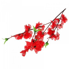 СЛ.701089 Цветы искусственные Сакура нежность цв.красный 65 см