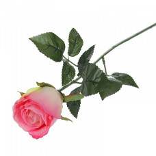 СЛ.799654 Цветы искусственные Роза любовь красная 60 см
