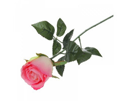 СЛ.799654 Цветы искусственные Роза любовь красная 60 см