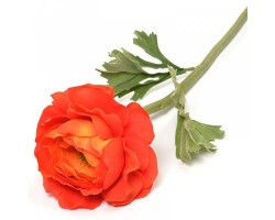Цветок искусственный Лютик WK12404 арт.Ц7.0502400 цв.оранжево-красный 53см