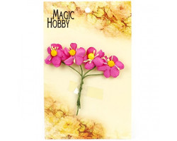 Цветы бумажные MAGIC HOBBY арт.MG-PF38 уп.4шт цв.4