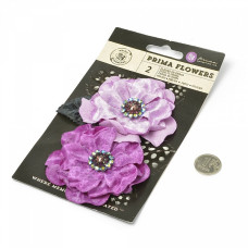 Цветы Plume арт.575540 8,3 см 2 шт Фиолетовые