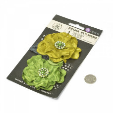Цветы Plume арт.575557 8,3 см 2 шт Зеленые
