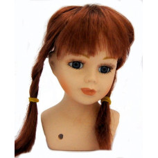 Волосы для кукол арт.КЛ.23767 П30 (косички) цв.М