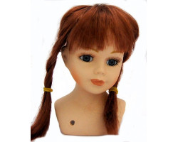Волосы для кукол арт.КЛ.23767 П30 (косички) цв.М