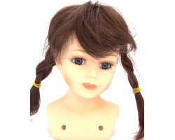 Волосы для кукол арт.КЛ.23769 П30 (косички) цв.К