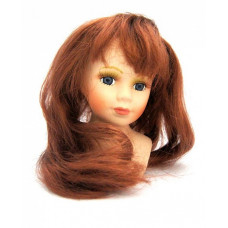 Волосы для кукол арт.КЛ.23773 П80 (прямые) цв.М