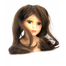 Волосы для кукол арт.КЛ.23774 П80 (прямые) цв.К