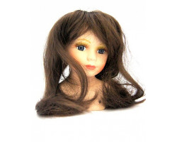 Волосы для кукол арт.КЛ.23774 П80 (прямые) цв.К
