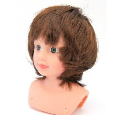 Волосы для кукол арт.КЛ.23775 П80 (прямые, короткие) цв.М
