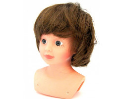 Волосы для кукол арт.КЛ.23776 П80 (прямые, короткие) цв.К