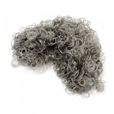 Волосы для кукол Creativ арт.50054 кудрявые цв.светло-серые уп.15 гр