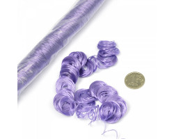 Волосы для кукол кудряшки длина 180см цв. фиолетовый