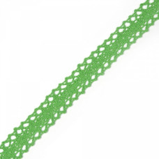 Тесьма вязаная TBY-6307-1.08 шир.20мм цв.08 зеленый уп.9,14м