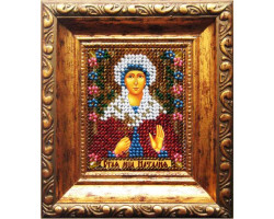 Набор для вышивания Вышивальная мозаика арт. 025ПИ.Икона Св.Муч.Наталия(путная) 6х7см