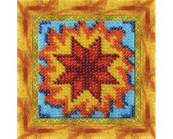 Набор для вышивания Вышивальная мозаика арт. 0300СО.Славянский оберег 'Алатырь'