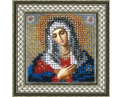 Набор для вышивания Вышивальная мозаика арт. 068ПМИ.Богородица Умиление 6,5х6,5см