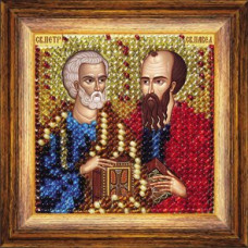 Набор для вышивания Вышивальная мозаика арт. 081ПМИ.Святые Апостолы Петр и Павел 6,5х6,5см