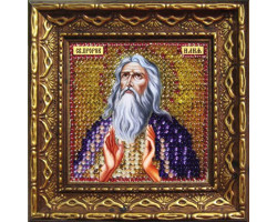 Набор для вышивания Вышивальная мозаика арт. 2129ДПИ.Икона Св.Пророк Илия 10,5х10,5см
