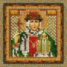 Рисунок на ткани Вышивальная мозаика арт. 4031 Икона 'Св. Княгиня Ольга' 6,5х6,5 см