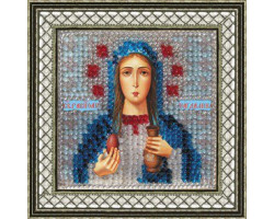 Рисунок на ткани Вышивальная мозаика арт. 4062 Икона 'Св. Равноапостольная Мария Магдалина' 6,5х6,5