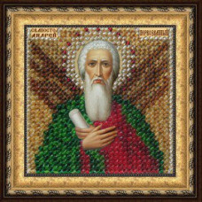 Рисунок на ткани Вышивальная мозаика арт. 4120 Икона 'Св. Апостол Андрей Первозванный' 6,5х6,5 см
