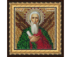 Рисунок на ткани Вышивальная мозаика арт. 4120 Икона 'Св. Апостол Андрей Первозванный' 6,5х6,5 см