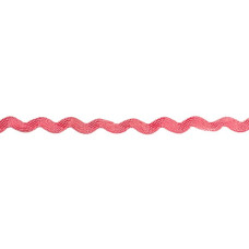 Тесьма плетеная 'вьюнчик' арт.С-3014 (3582) г17 шир.8мм (5мм) рис.6688 цв.047 св.розовый фас.20м