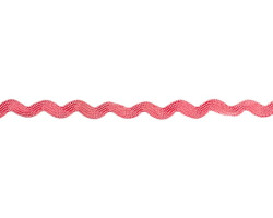 Тесьма плетеная 'вьюнчик' арт.С-3014 (3582) г17 шир.8мм (5мм) рис.6688 цв.047 св.розовый фас.20м