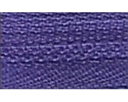 Молния пласт. юбочная №3, 18см, цв. 186 фиолетовый