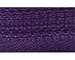 Молния пласт. юбочная №3, 18см, цв. 187 фиолетовый