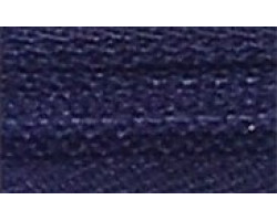 Молния пласт. юбочная №3, 18см, цв. 189 т.фиолетовый