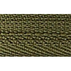 Молния пласт. юбочная с кордом №3, 20см, цв. 256 зеленый