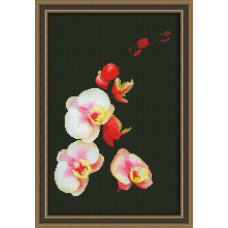 Набор для вышивания 'Юнона' арт.0118 'Розовая орхидея' 20х31см