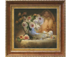 Набор для вышивания 'Юнона' арт.1203 Чайный натюрморт 39,8х36,7 см